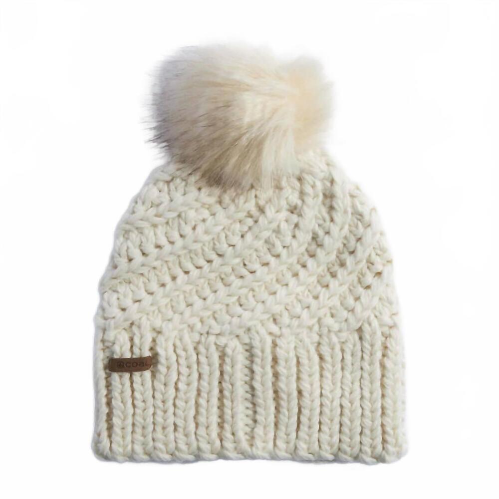 NEW COAL HEADWEAR women's maizy beanie in white